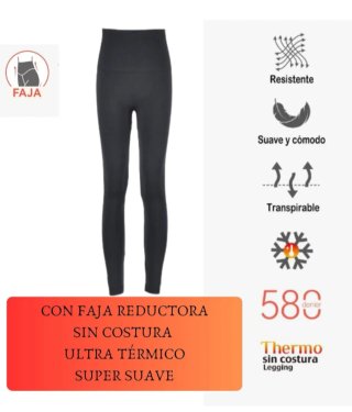 Leggins Térmicos con Faja Reductora