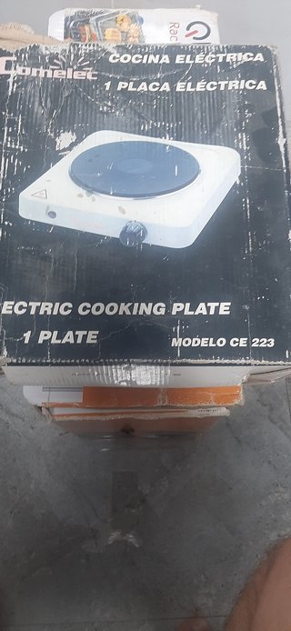 Cocina Eléctrica 1 Placa Comelet CE 223