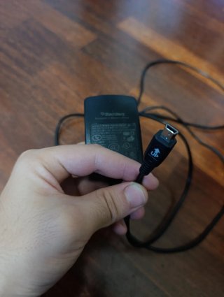 Cargador BlackBerry con Conector Mini USB