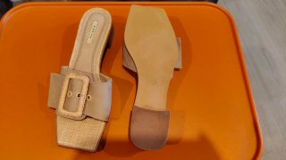 Sandalias Corina Beige Talla 38