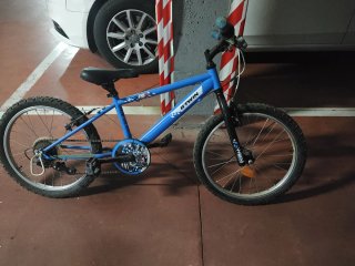 Bicicleta Infantil B'Twin Azul