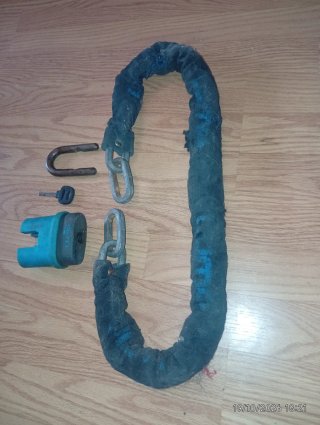 Cadena antirrobo Luma con funda