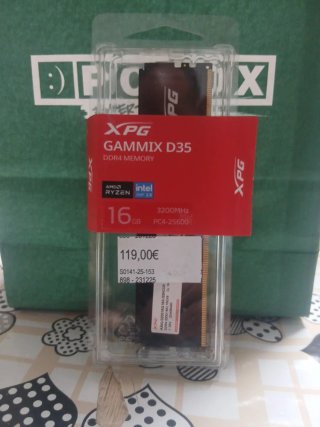 Memoria RAM XPG Gammix D35 16GB DDR4