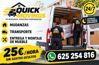 mudanzas, transporte, entrega y montaje de mueble