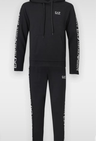 Chándal Emporio Armani EA7 Negro