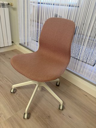 Silla de escritorio IKEA LÅNGFJÄLL rosa