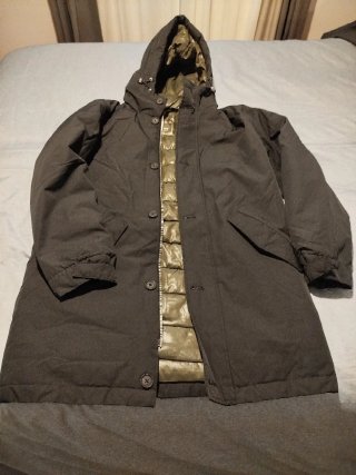Parka negra Springfield