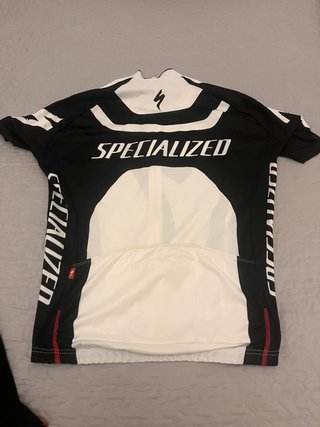 Maillot de Ciclismo Specialized Blanco y Negro
