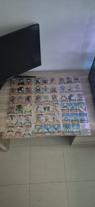 Lote 53 Cartas Dragon Ball Z New Edition Super