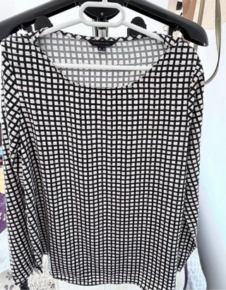 Camiseta Cortefiel Cuadros Talla M