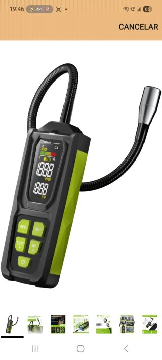 Detector de refrigerante