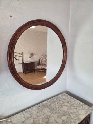 Conjunto Dormitorio Clásico con Espejo