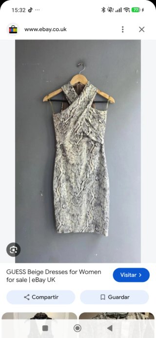 Vestido Guess estampado