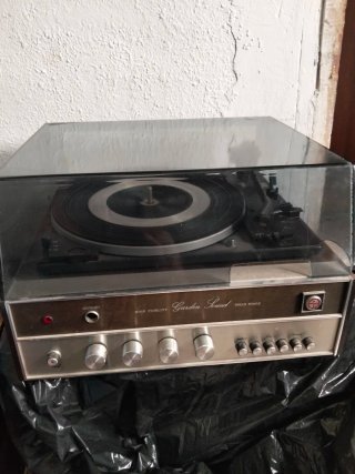 Tocadiscos Dual 1210 con Equipo Garden Sound