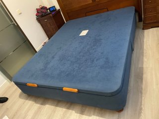 Canapé Abatible 150x190 Eurocanape Azul