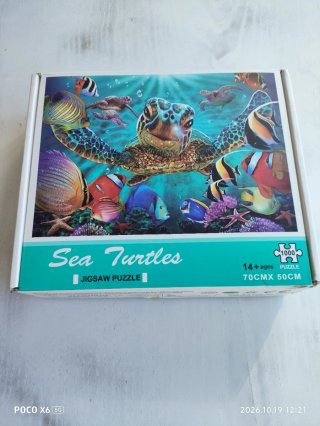Puzzle Sea Turtles 1000 piezas