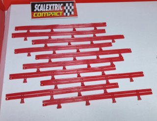 Scalextric Compact. Pack de 10 vallas