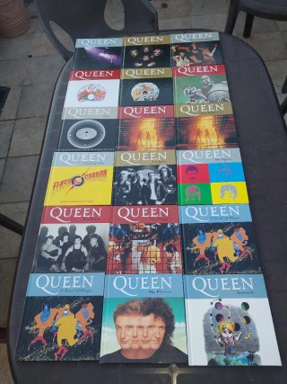 Colección completa QUEEN 25 Libros-Disco EMI