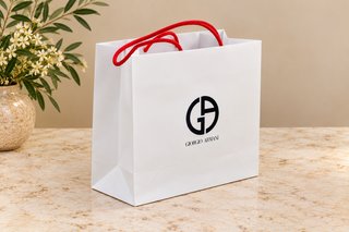 Bolsa de papel Giorgio Armani