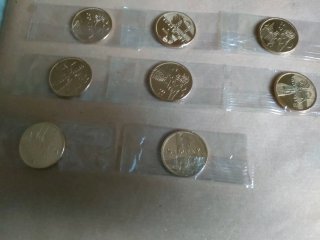 Set de 9 Monedas Juegos Olímpicos
