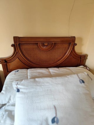 Cama de Madera Maciza 90 cm