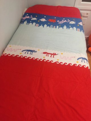 Relleno Nórdico y Funda Reversible Cama 80