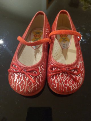 Bailarinas Rojas Talla 22
