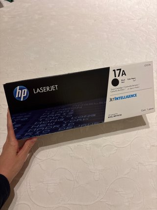 Tóner HP 17A (CF217A) Negro ORIGINAL