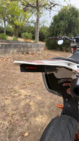 Portamatrículas Plegable KTM 2017-2027