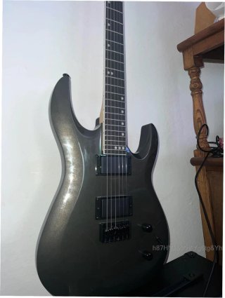 Guitarra Eléctrica Cuerpo Metalizado