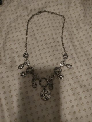 Collar Gargantilla Plateado
