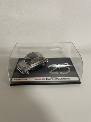 Modellino Brumm Fiat 500 25 Anni Club Italia 1:43