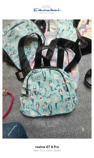 Mochila Infantil Estampado Sirenas