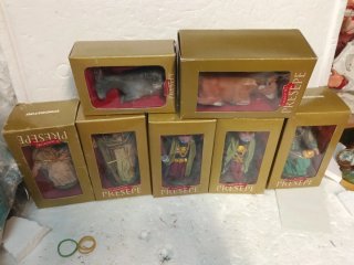 Set 8 Pastori Presepe De Agostini
