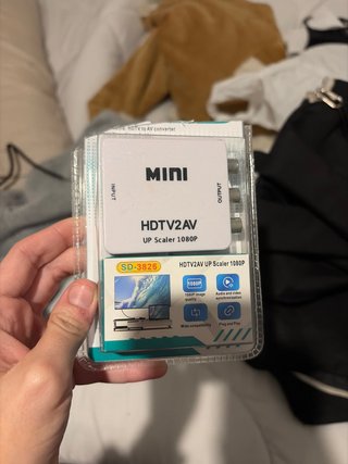 Adaptador HDMI a AV Mini