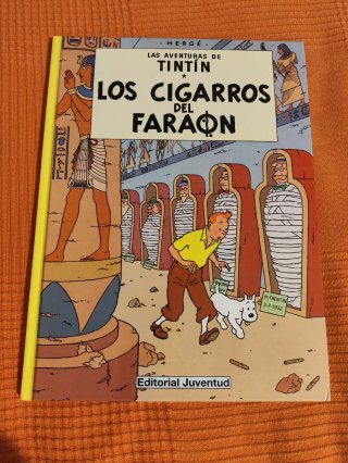 Libro Tintín - Los cigarros del faraón