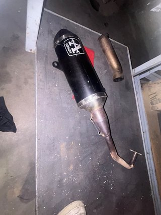 Tubo de escape Arrow para moto 125