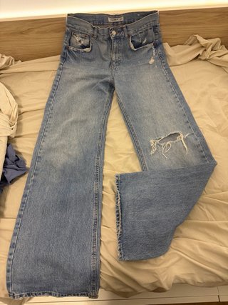 Vaqueros Pull&Bear Azul Talla S