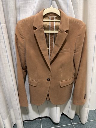 Blazer mujer Massimo Dutti Camel Talla 38