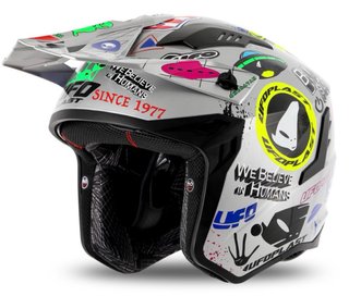 Casco Trial UFO Plast M