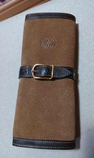 Joyero de viaje Loewe ante y piel