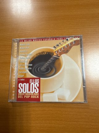 CD Ellos Solos: Voces Masculinas Pop-Rock