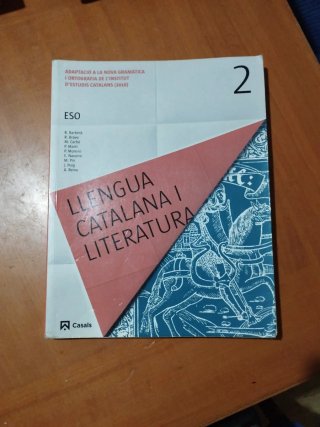 Llengua catalana i Literatura 2 ESO (2017)