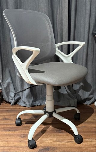 Silla de oficina gris Vinsetto