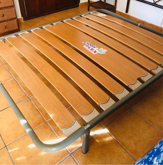 Somier con patas Body Flex 1.50 x 1.90
