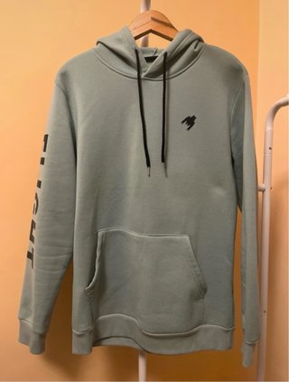 Sudadera Shein Verde con Capucha