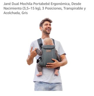 Mochila Portabebé Ergonómica Jané Dual