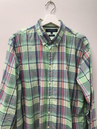 Camisa Tommy Hilfiger Cuadros Talla L