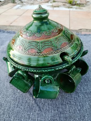 Juego de Queimada Artesanal para Decoración