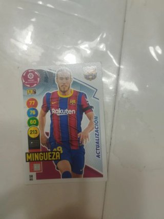 Cromo Mingueza FC Barcelona Panini 20-21